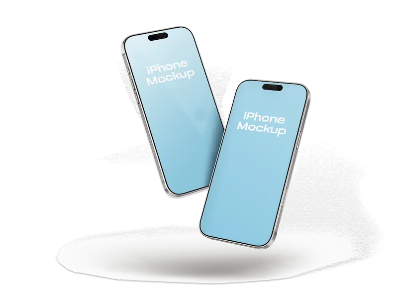 2 mid-air iPhone 16s